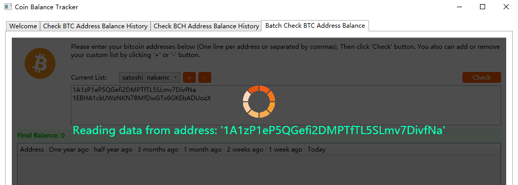 how to check bitcoin address