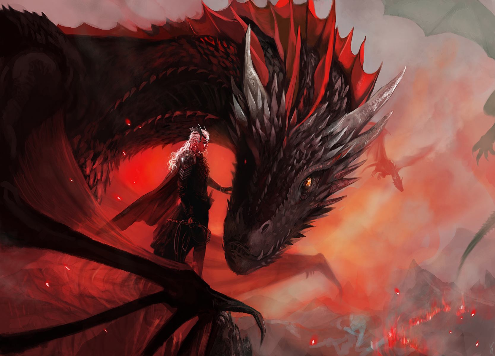 4K wallpaper: High Resolution Game Of Thrones Dragon Wallpaper Hd