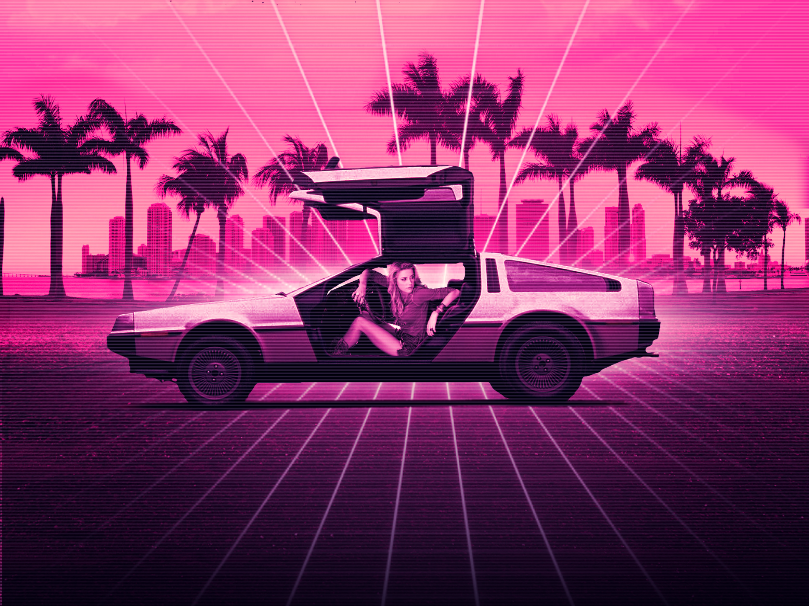 Artistic Retro Wave HD Static Wallpapers and Background Images – YL