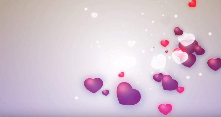 Love Shape Animation Video | Abstract Heart Background HD – YL Computing