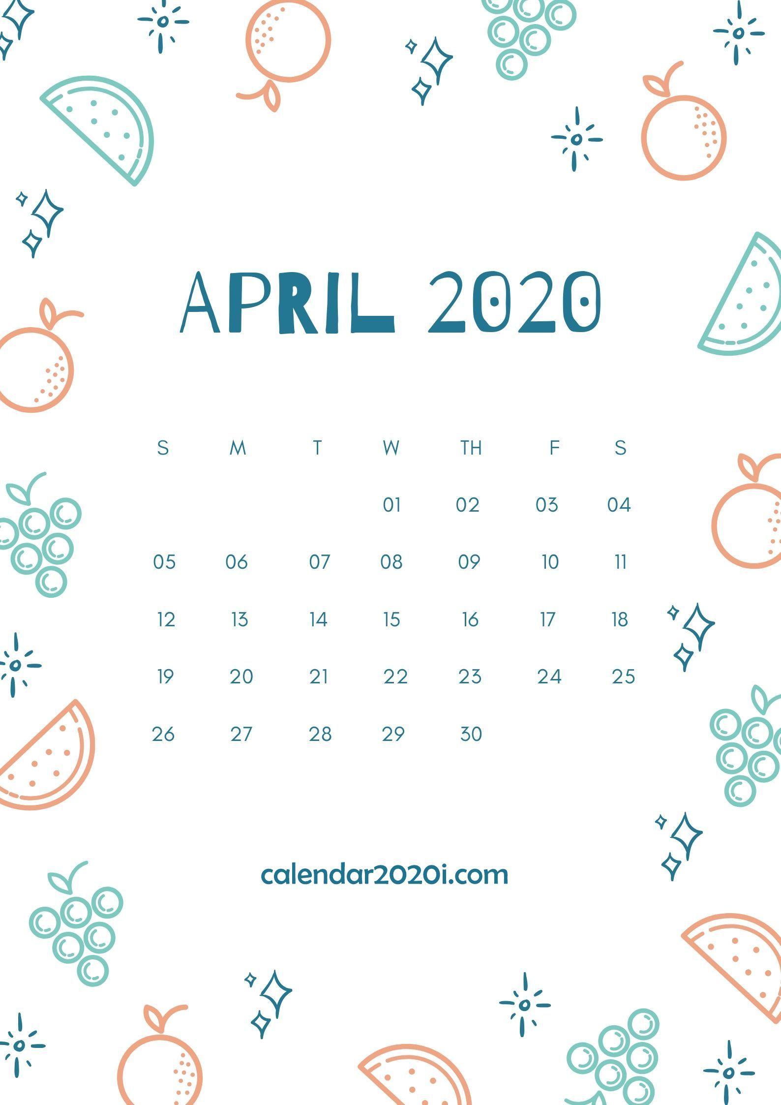 April 2021 calendar wallpapers  30 FREE  cute design options