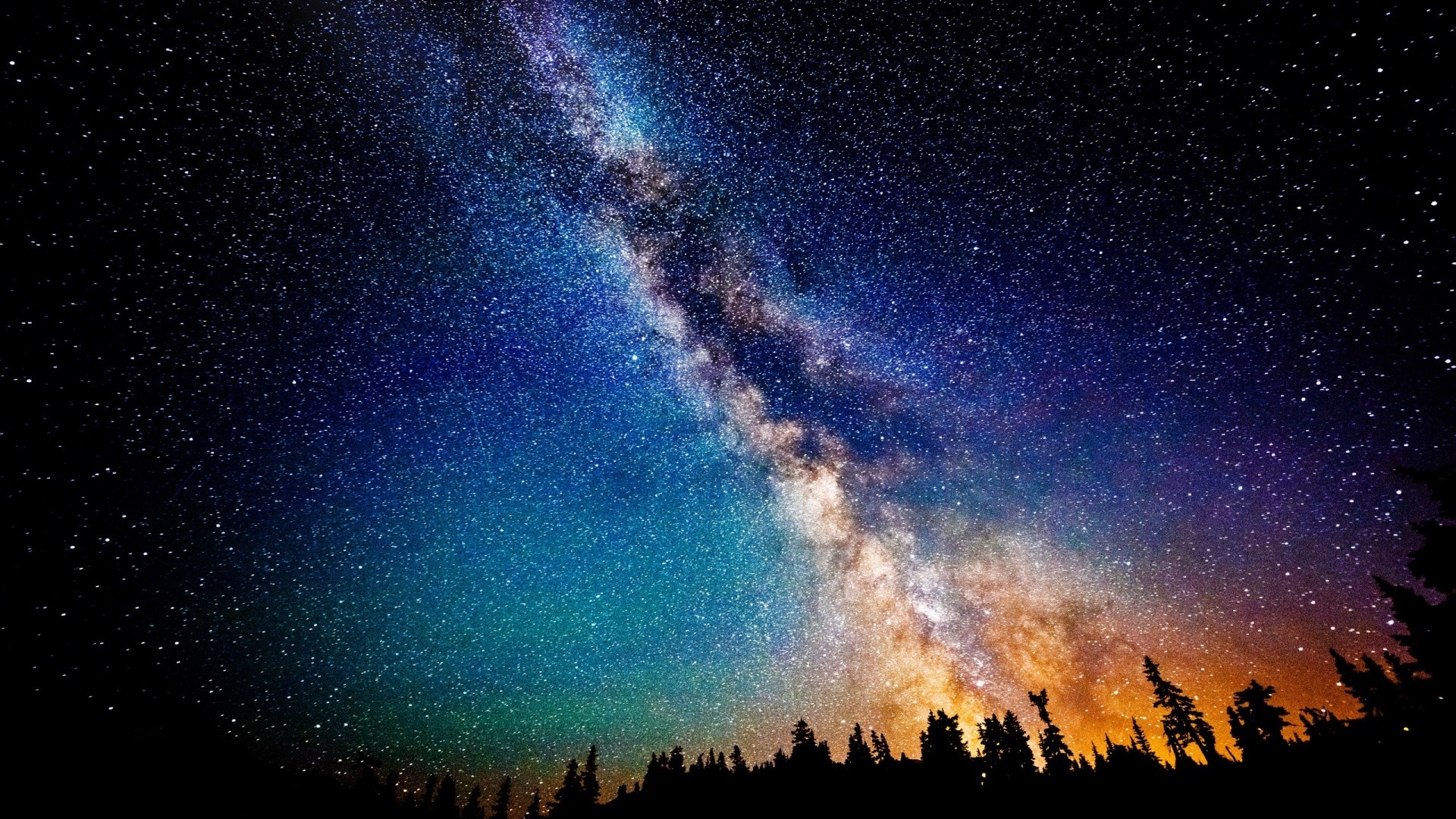 Milky Way Wallpaper 1920×1080 | Backgrounds | Photos | Images | Pictures –  YL Computing