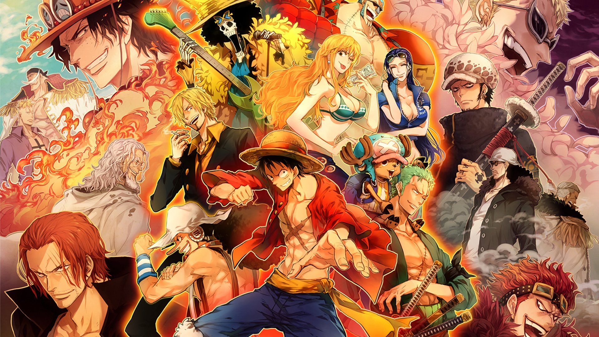Hãy đến với hình nền anime One Piece để khám phá thế giới siêu việt của những chàng hải tặc tài ba. Các nhân vật trong One Piece đều rất đặc biệt và có nhiều sức hút riêng, tìm hiểu thêm về họ thông qua hình nền anime One Piece tuyệt đẹp.