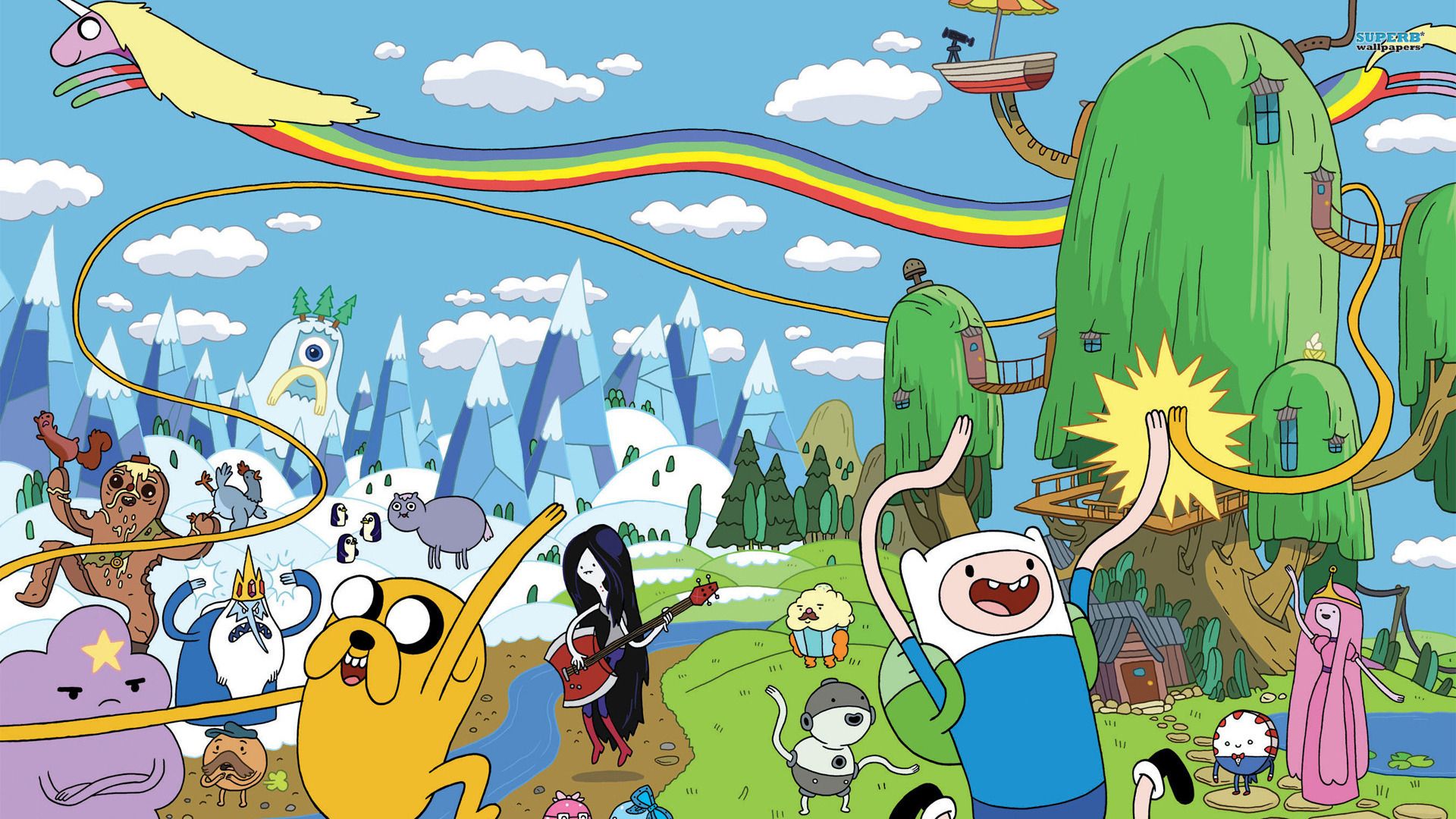 adventure time 1080P 2k 4k HD wallpapers backgrounds free download   Rare Gallery