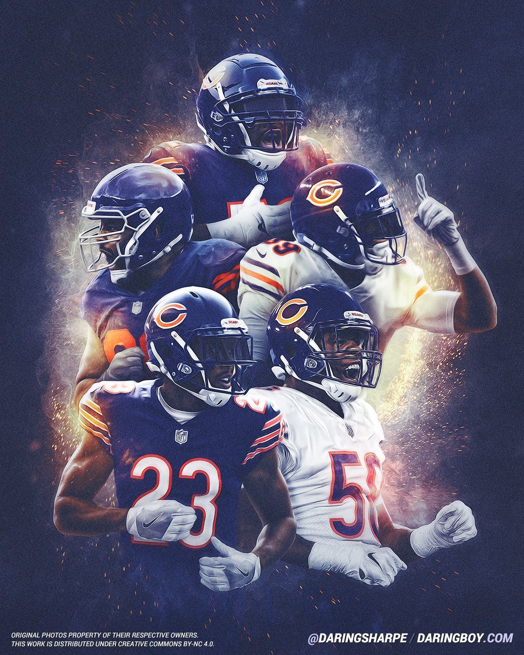 Football Chicago Bears Background Images and Wallpapers – YL Computing
