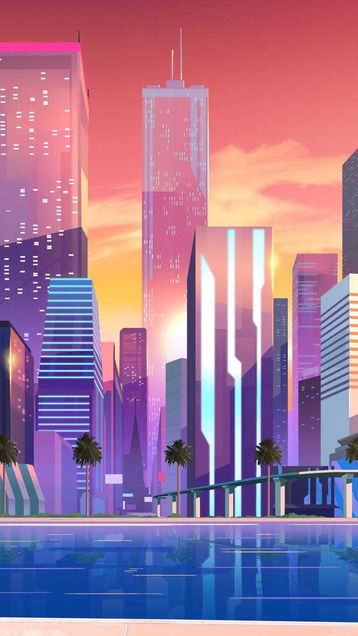 6 Stunning Aesthetic City Vibe Wallpapers 4k for iOS and Android