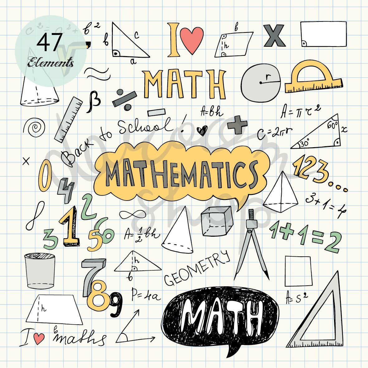 cute math wallpaper